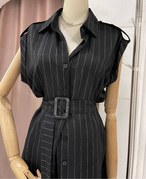 Turn Down Collar Open Shirt With Shorts